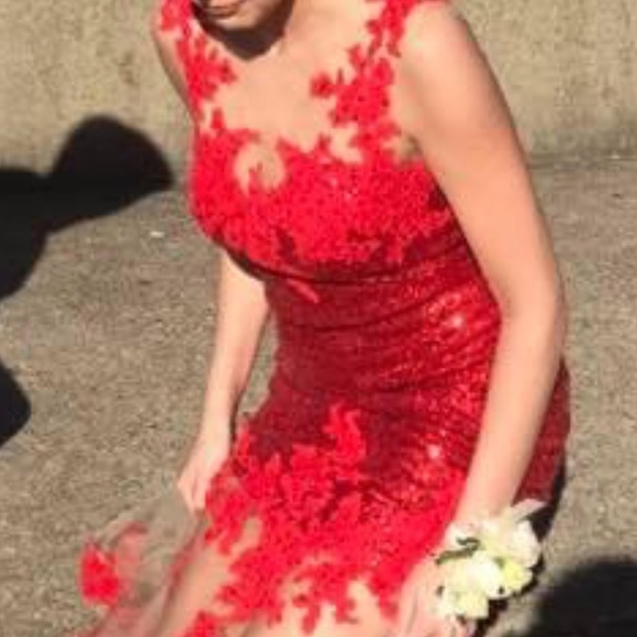 Jovani Mermaid Style Dress - Picture 5 of 5